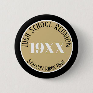 Macaron Rond 5 Cm Keepsake! High School class reunion button
