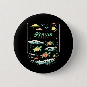 Macaron Rond 5 Cm Kemah Tx Vacances de plage mignonnes amoureuses de
