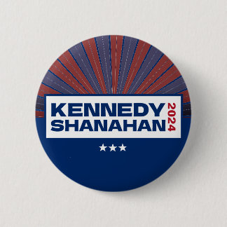Macaron Rond 5 Cm Kennedy et Shanahan 2024 - Bouton de la broche éle