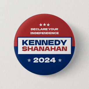 Macaron Rond 5 Cm Kennedy x Shanahan Election 2024