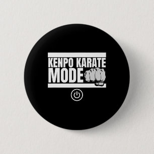 Macaron Rond 5 Cm Kenpo Karate Mode Sur Funny American Kenpo 2