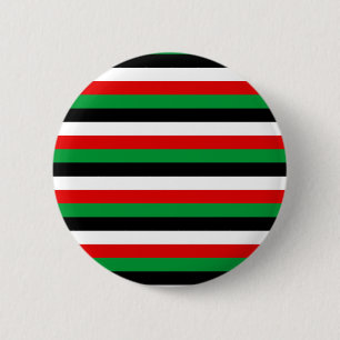 Macaron Rond 5 Cm Kenya Jordanie Iraq Koweït drapeau rayures lignes