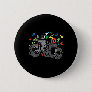 Macaron Rond 5 Cm Kid Monster Truck