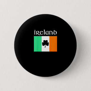 Macaron Rond 5 Cm Kids Ireland Chemise Drapeau Irlandais Chemise St