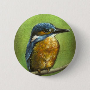 Macaron Rond 5 Cm Kingfisher