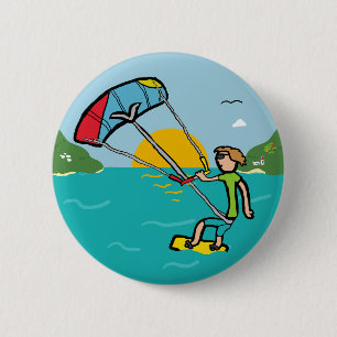 Macaron Rond 5 Cm Kiteboard