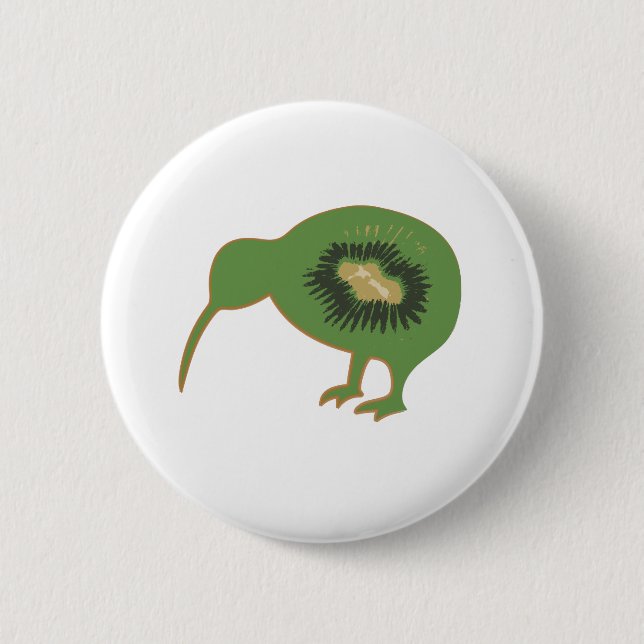 Macaron Rond 5 Cm kiwi nz kiwifruit (Devant)