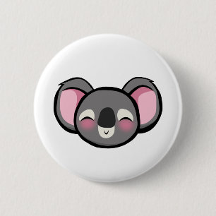 Macaron Rond 5 Cm Koala