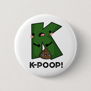 Macaron Rond 5 Cm Kobop Funny K-pop Poo Pun