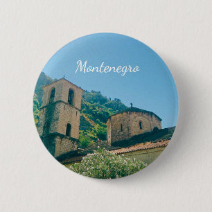 Macaron Rond 5 Cm Kotor, Monténégro - Souvenir de voyage