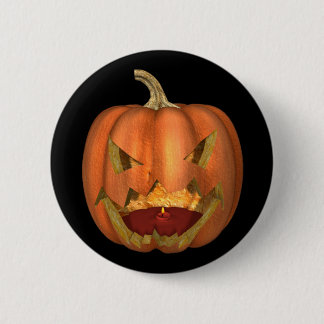 Macaron Rond 5 Cm KRW Jack-o'-lantern déplaisant Halloween