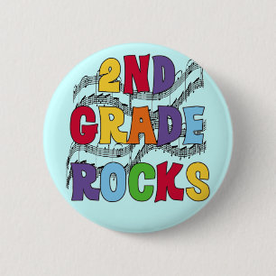 Macaron Rond 5 Cm La 2ème catégorie multicolore bascule des T-shirts