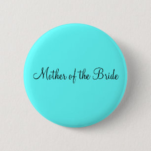 Macaron Rond 5 Cm La broche "Mère de l'épouse"