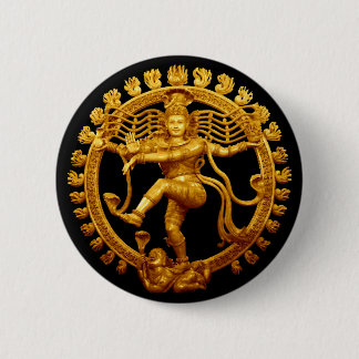 Macaron Rond 5 Cm La danse de Shiva