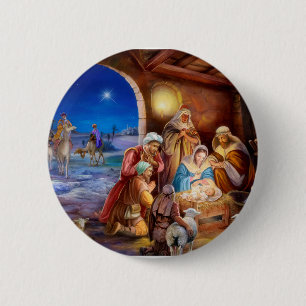 Macaron Rond 5 Cm La famille sainte