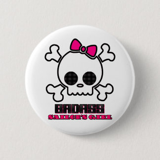 Macaron Rond 5 Cm La fille du marin de Badass