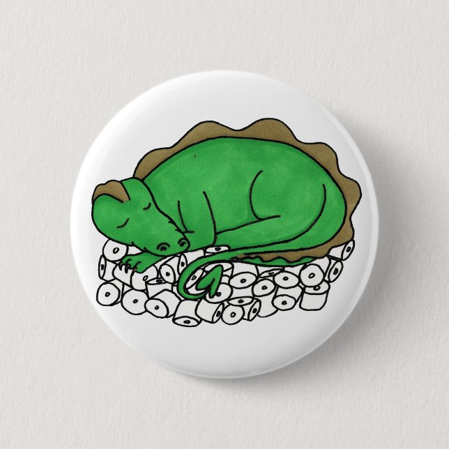 Macaron Rond 5 Cm La Horde du Dragon (Devant)