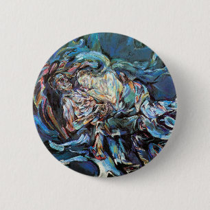 Macaron Rond 5 Cm La jeune mariée du vent (la tempête)