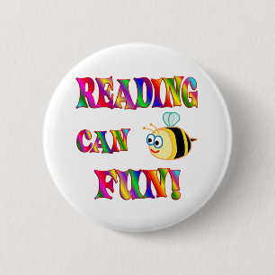 Macaron Rond 5 Cm La lecture est amusement
