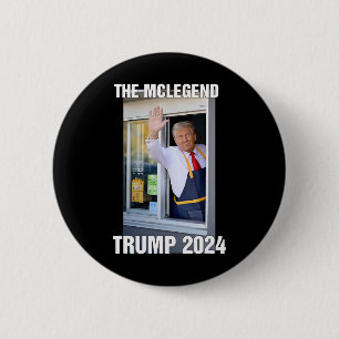Macaron Rond 5 Cm La légende de Trump 