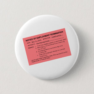 Macaron Rond 5 Cm La lettre de licenciement d'Obama