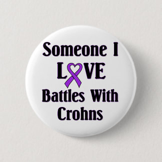 Macaron Rond 5 Cm La maladie de Crohns