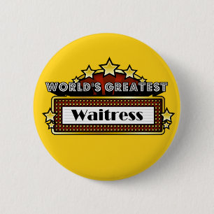 Macaron Rond 5 Cm La plus grande serveuse du monde