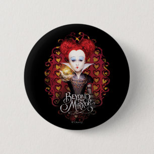 Macaron Rond 5 Cm La Reine Rouge   Au-delà du miroir