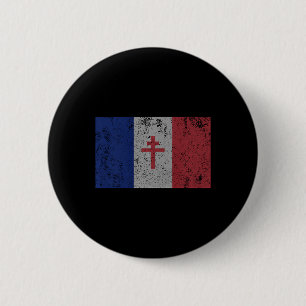 Macaron Rond 5 Cm La Résistance Le Drapeau Français France Paris 2èm