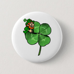 Macaron Rond 5 Cm La Saint-Patrick - Soyez irlandais !