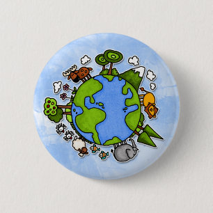 Macaron Rond 5 Cm la terre