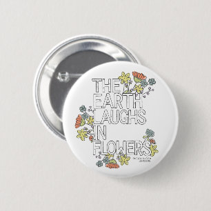 Macaron Rond 5 Cm La Terre rit de fleurs