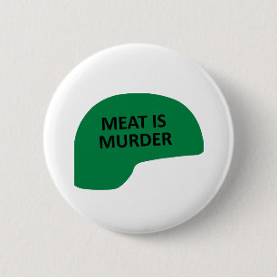 Macaron Rond 5 Cm La viande est meurtre