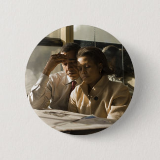 Macaron Rond 5 Cm La vie dans le bouton d'amour