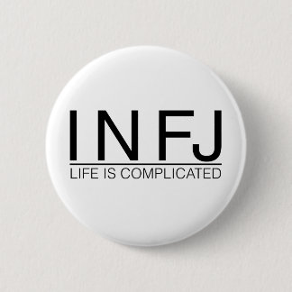 Macaron Rond 5 Cm La vie d'INFJ est compliquée