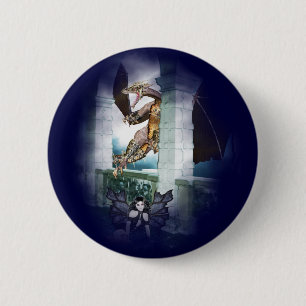 Macaron Rond 5 Cm La Vignette du Dragon