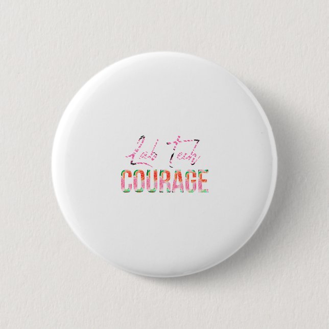 Macaron Rond 5 Cm Lab Tech Courage (Devant)