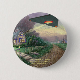 Macaron Rond 5 Cm L'abduction de Kinkade, l'abduction du repli…