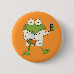 Macaron Rond 5 Cm Laboratory Frog