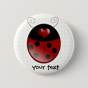 Macaron Rond 5 Cm Ladybug Gifts