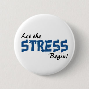 Macaron Rond 5 Cm Laissez Commencer Le Stress