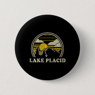 Macaron Rond 5 Cm Lake Placid New York Ny