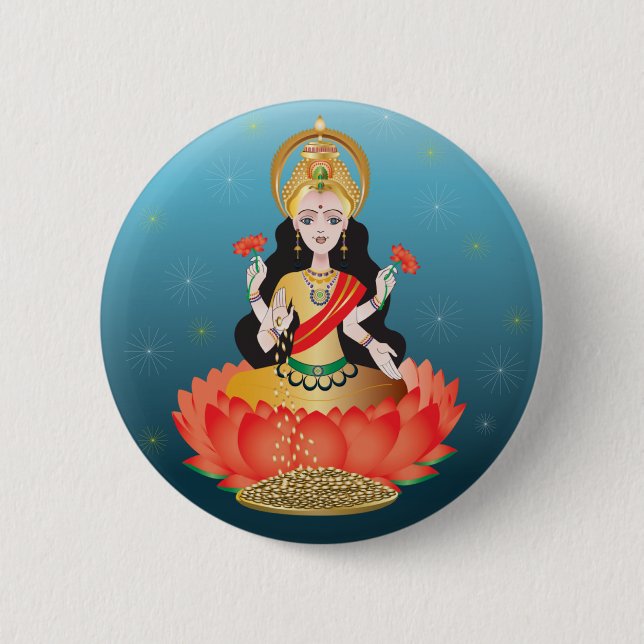 Macaron Rond 5 Cm Lakshmi (Devant)