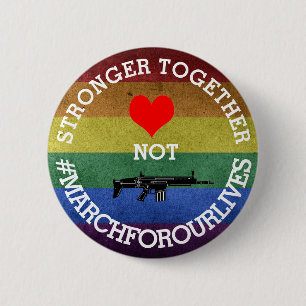Macaron Rond 5 Cm L'amour de StrongerTogether pas lance des