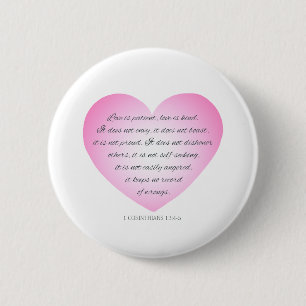 Macaron Rond 5 Cm L'amour est une citation du patient Valentine Bo
