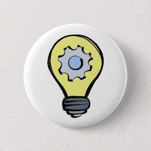 Macaron Rond 5 Cm Lampe et engrenage