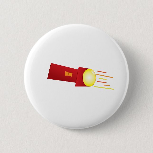 Macaron Rond 5 Cm Lampe-torche (Devant)