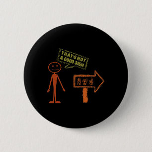 Macaron Rond 5 Cm Langue des Signes Asl Américaine Main Parlante Sen