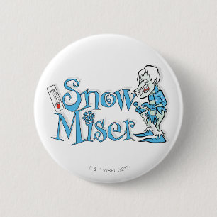 Macaron Rond 5 Cm L'ANNÉE SANS SANTA CLAUS™ Snow Miser