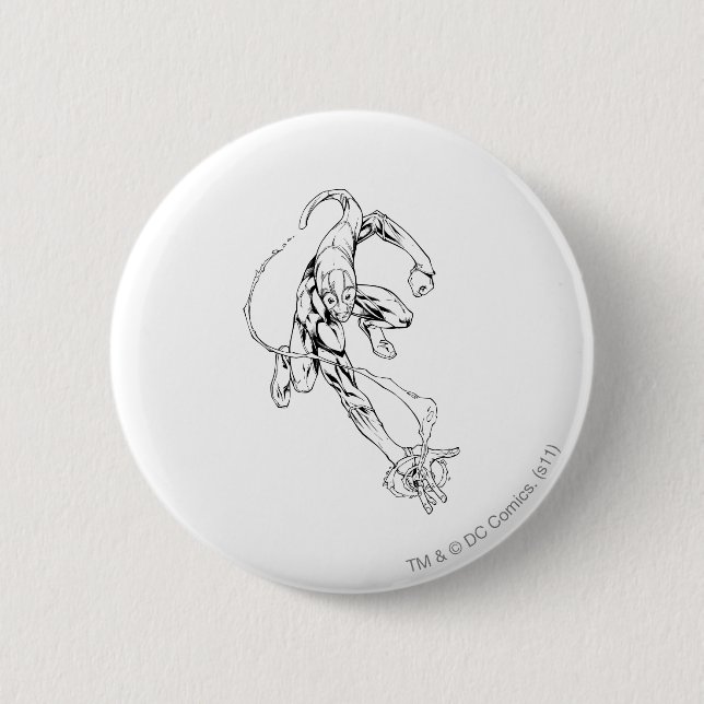 Macaron Rond 5 Cm Lanterne bleue 9 (Devant)